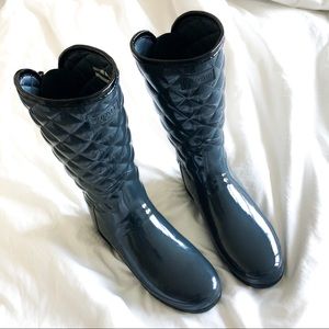 Hunter Quilted Rain Boots